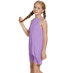 Kids  Halter Collar Waist Tie Chiffon Dress 