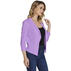 Women s Casual 3/4 Sleeve Spring Jacket 