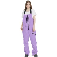 Women s Front Zip Ski And Snowboard Bib Pants 