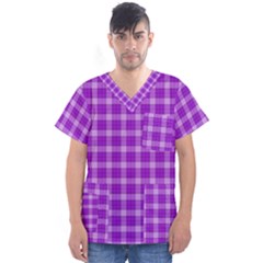 Men s V-Neck Scrub Top 