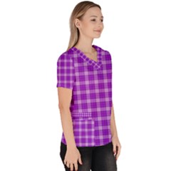 Women s V-Neck Scrub Top 