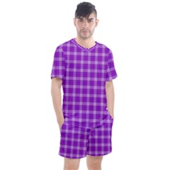 Men s Mesh T-Shirt and Shorts Set 