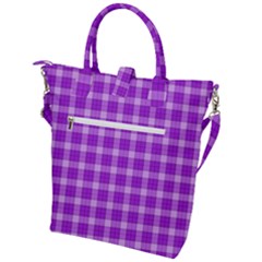 Buckle Top Tote Bag 