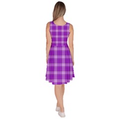 Knee Length Skater Dress With Pockets 