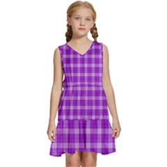 Kids  Sleeveless Tiered Mini Dress 