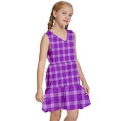 Kids  Sleeveless Tiered Mini Dress 