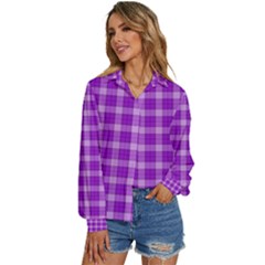 Women s Long Sleeve Button Up Shirt 