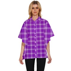 Women s Batwing Button Up Shirt 