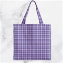 Zipper Grocery Tote Bag 