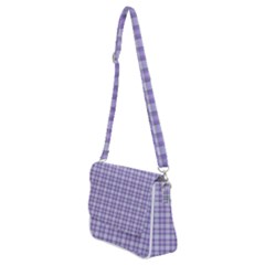 Shoulder Bag with Back Zipper 