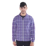 Purple Plaid Tartan 2 Men s Windbreaker