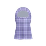 Purple Plaid Tartan 2 Balaclava Face Mask