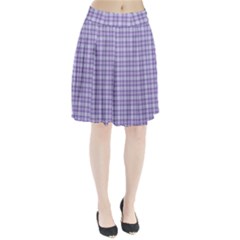 Purple Plaid Tartan 2 Pleated Skirt from ArtsNow.com