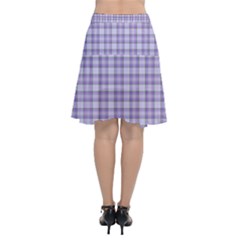 Chiffon Wrap Front Skirt 