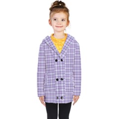 Kids  Double Breasted Button Coat 