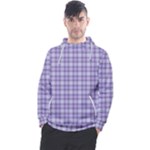 Purple Plaid Tartan 2 Men s Pullover Hoodie