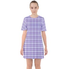 Sixties Short Sleeve Mini Dress 