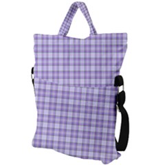 Fold Over Handle Tote Bag 