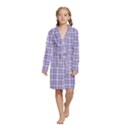 Kids  Long Sleeve Velvet Lounge Robe 