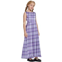 Kids  Satin Sleeveless Maxi Dress 