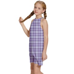 Kids  Halter Collar Waist Tie Chiffon Dress 