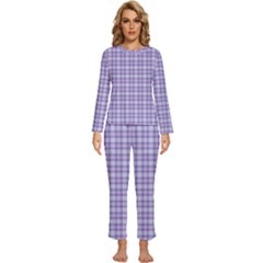 Womens  Long Sleeve Lightweight Pajamas Set 