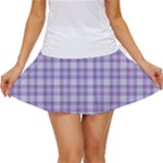 Purple Plaid Tartan 2 Women s Skort