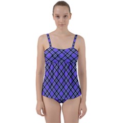 Twist Front Tankini Set 