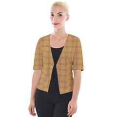 Cropped Button Cardigan 