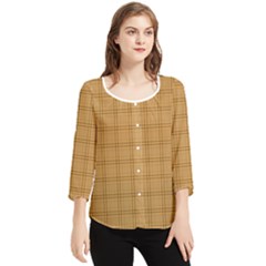 Chiffon Quarter Sleeve Blouse 