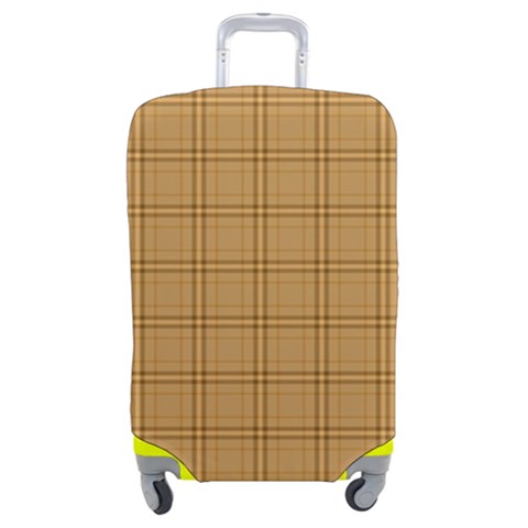 Autumn Fall Plaid Tartan 1 Luggage Cover (Medium) from ArtsNow.com