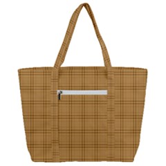 Zip Up Canvas Bag 