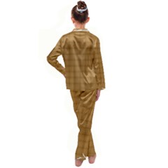 Kids  Satin Long Sleeve Pajamas Set 