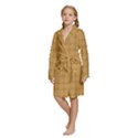 Kids  Long Sleeve Velvet Lounge Robe 