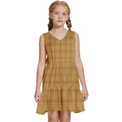 Kids  Sleeveless Tiered Mini Dress 