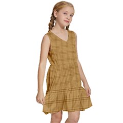 Kids  Sleeveless Tiered Mini Dress 