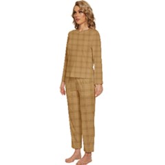 Womens  Long Sleeve Lightweight Pajamas Set 