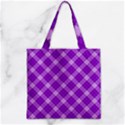 Zipper Grocery Tote Bag 