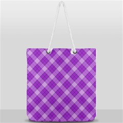 Full Print Rope Handle Tote (Large) 