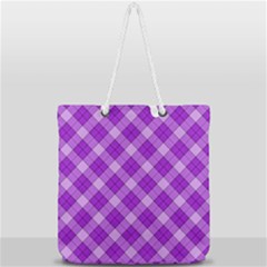 Full Print Rope Handle Tote (Large) 