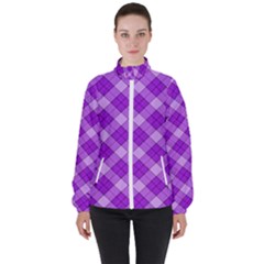 Women s High Neck Windbreaker 