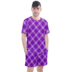 Men s Mesh T-Shirt and Shorts Set 