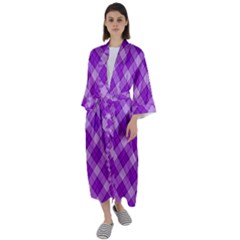 Maxi Satin Kimono 