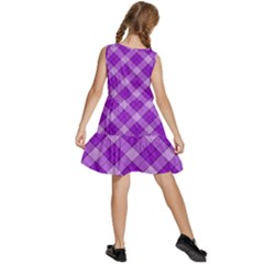 Kids  Sleeveless Tiered Mini Dress 