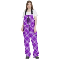 Women s Front Zip Ski And Snowboard Bib Pants 