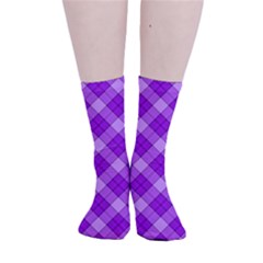 Smooth Crew Length Tube Socks 