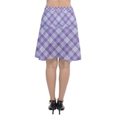 Chiffon Wrap Front Skirt 