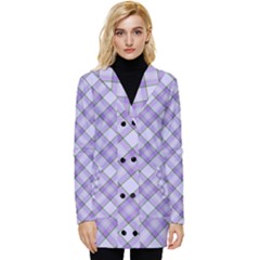 Button Up Hooded Coat  