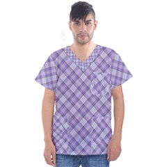 Men s V-Neck Scrub Top 