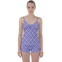 Tie Front Two Piece Tankini 